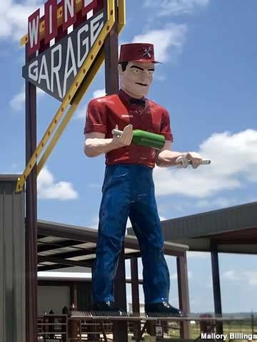 Muffler man for sale - Buck Atom is a modern muffler man located in Tulsa, Oklahoma, created by Mark Cline. Courtesy Buck Atom's Cosmic Curios on 66. For many people, it begins with the first sighting of an enormous man ...